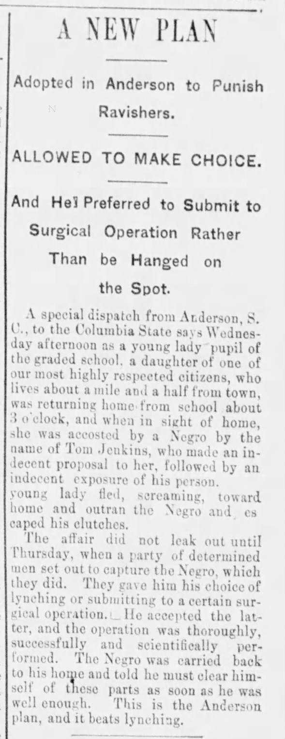 Clipping from The Times and Democrat